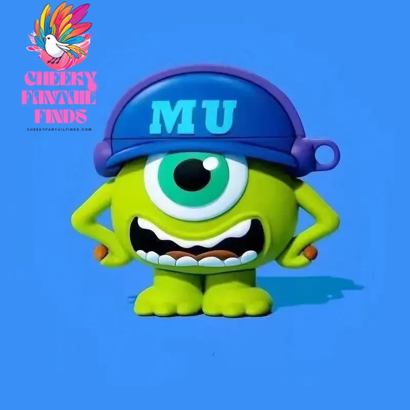 Cover for AirPods 4 2024 3D Cartoon Cute Earphone Earbuds Cover for AirPods 4 Charging Protective Silicone Case Cheeky Fantail Finds