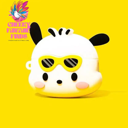 Cover for AirPods 4 2024 3D Cartoon Cute Earphone Earbuds Cover for AirPods 4 Charging Protective Silicone Case Cheeky Fantail Finds