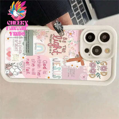 Creative Design Phone Case, Anti-drop Phone Protective Cover Phone Compatible with IPhone 16 Pro Max 15 Pro 14Plus 13 12 11 X/XS Cheeky Fantail Finds