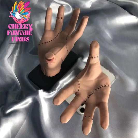 Creative Halloween Weird Injured Palm Phone Case For iPhone 16 15 13 12 11 Pro XS Max 7 8 14 Plus X XR Fun Holder Cover Cheeky Fantail Finds