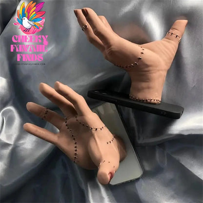 Creative Halloween Weird Injured Palm Phone Case For iPhone 16 15 13 12 11 Pro XS Max 7 8 14 Plus X XR Fun Holder Cover Cheeky Fantail Finds