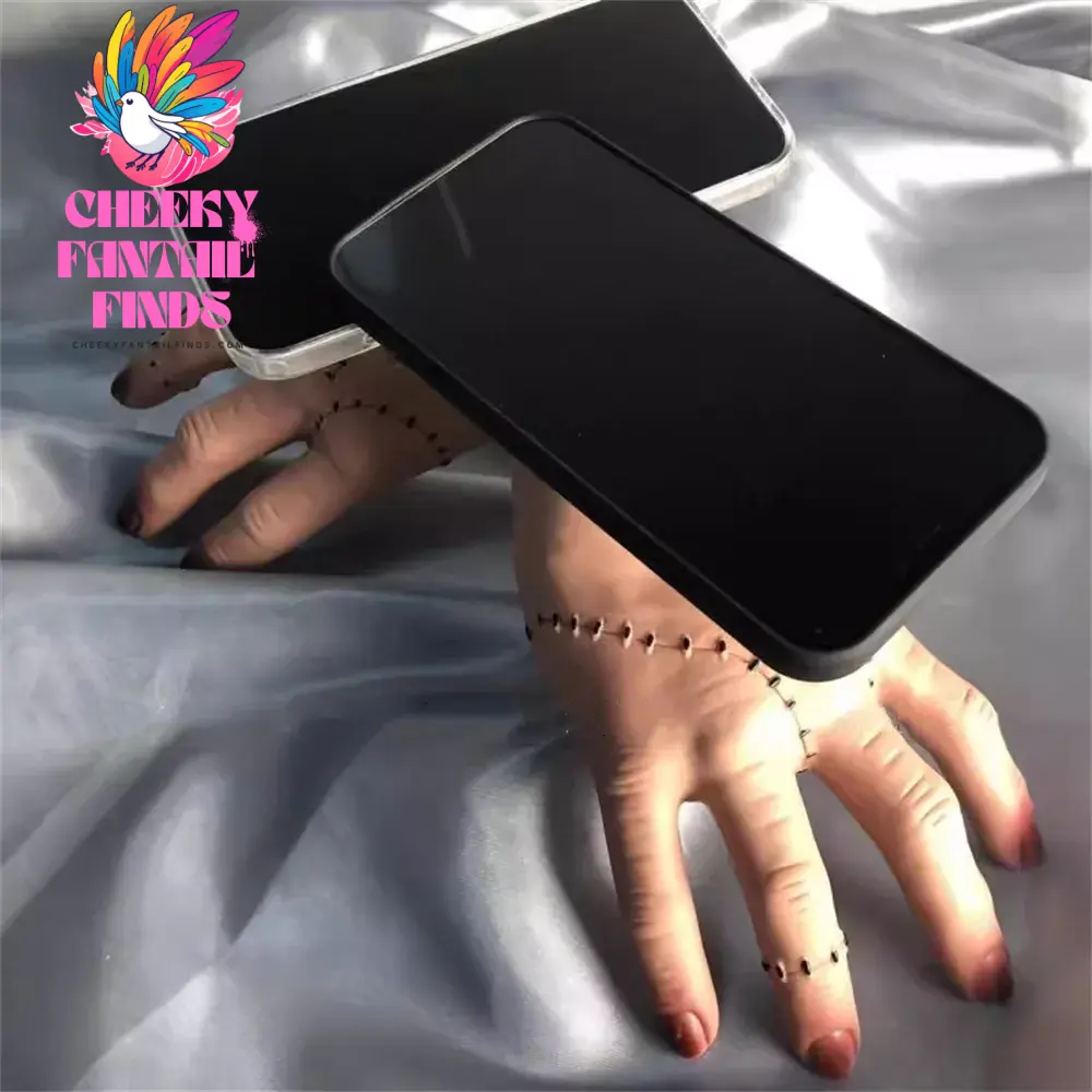 Creative Halloween Weird Injured Palm Phone Case For iPhone 16 15 13 12 11 Pro XS Max 7 8 14 Plus X XR Fun Holder Cover Cheeky Fantail Finds