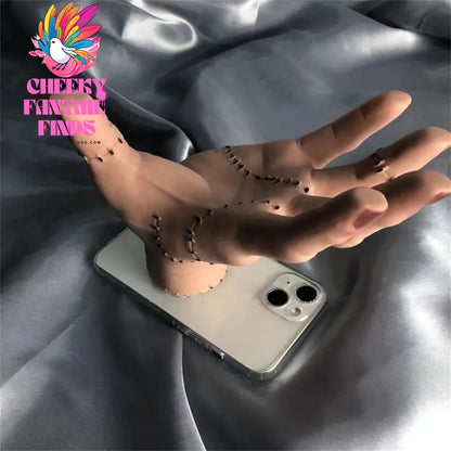 Creative Halloween Weird Injured Palm Phone Case For iPhone 16 15 13 12 11 Pro XS Max 7 8 14 Plus X XR Fun Holder Cover Cheeky Fantail Finds
