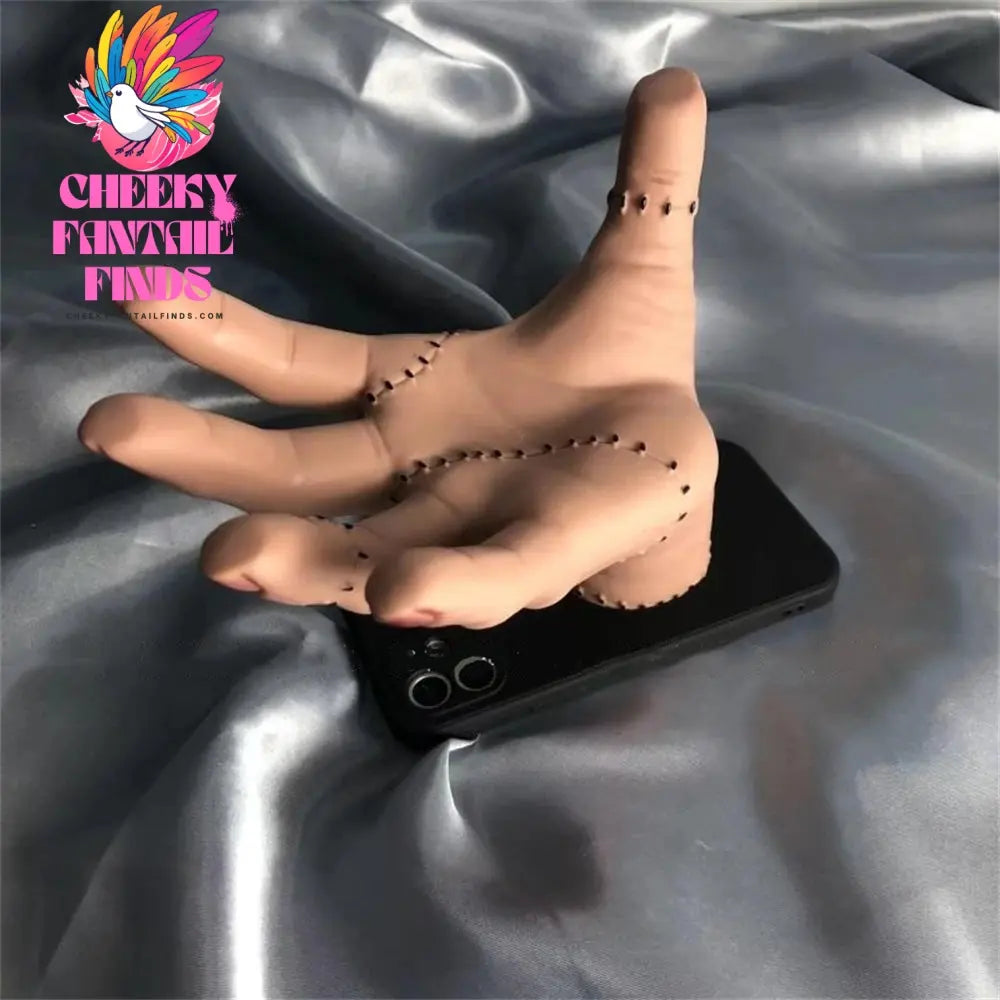 Creative Halloween Weird Injured Palm Phone Case For iPhone 16 15 13 12 11 Pro XS Max 7 8 14 Plus X XR Fun Holder Cover Cheeky Fantail Finds