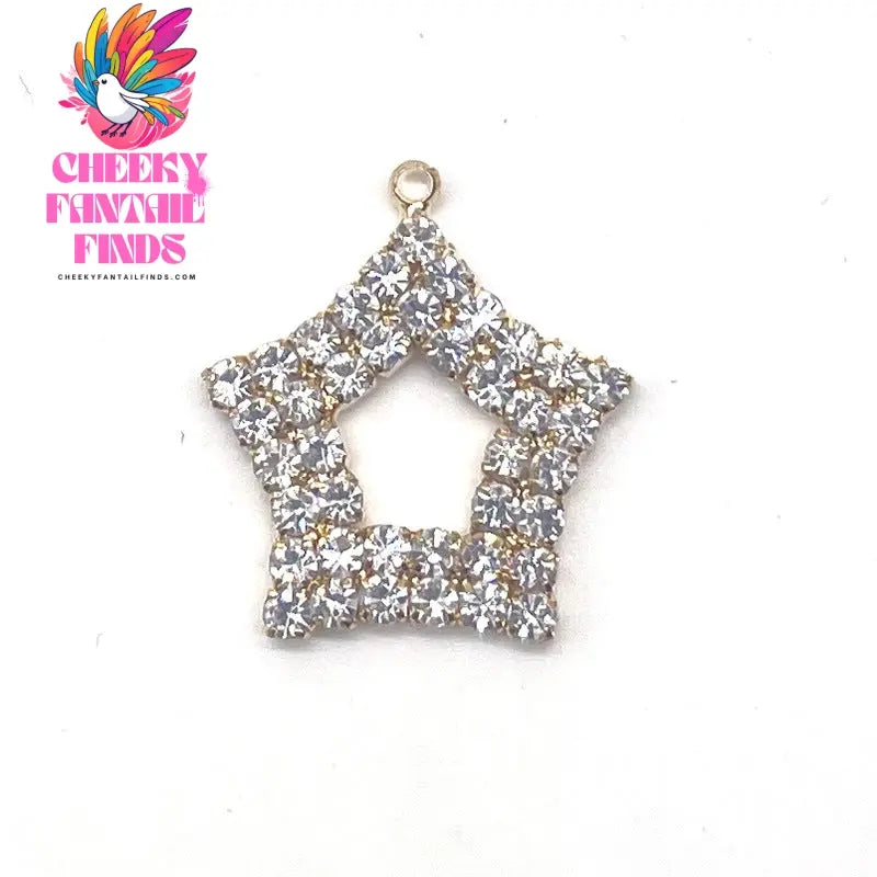 Crystal Diamond Gem Hole Shoes Accessories Shoe Buckle Cheeky Fantail Finds
