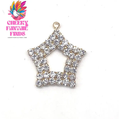 Crystal Diamond Gem Hole Shoes Accessories Shoe Buckle Cheeky Fantail Finds