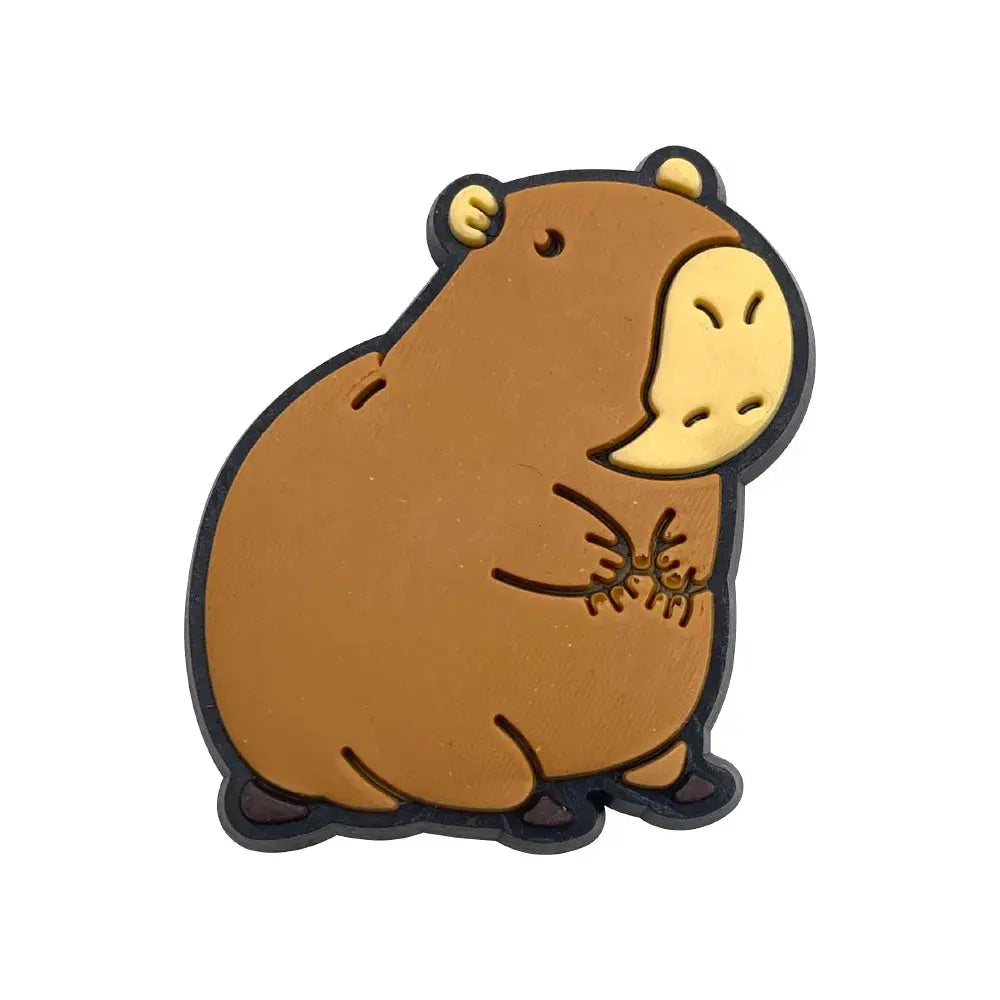 Cute Animals Capybara Shoe Charms for Shoe Accessories Charms Clogs Bubble Slides Shoe DIY Shoe Decoration Party Gift Cheeky Fantail Finds