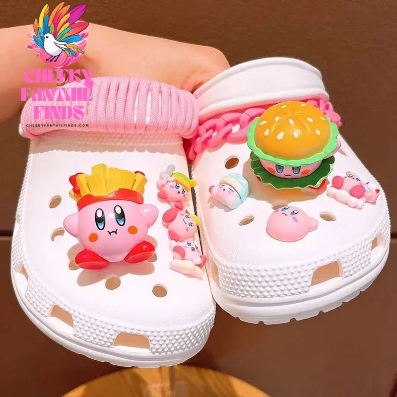 Cute Cartoon Anime Shoe Charms Set For Clogs Bubble Slides Sandals DIY Shoe Accessories For Holiday Gift Party Favors Cheeky Fantail Finds