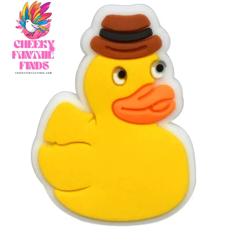 Cute Duck Summer Shoe Charms for Clogs Accessories Charms Clogs Bubble Slides Shoe DIY Shoe Decoration Charms Kids Party Gift - Cheeky Fantail Finds