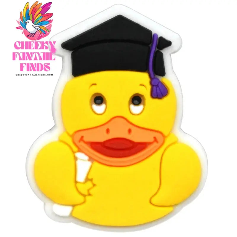 Cute Duck Summer Shoe Charms for Clogs Accessories Charms Clogs Bubble Slides Shoe DIY Shoe Decoration Charms Kids Party Gift - Cheeky Fantail Finds