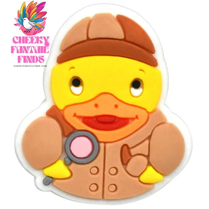 Cute Duck Summer Shoe Charms for Clogs Accessories Charms Clogs Bubble Slides Shoe DIY Shoe Decoration Charms Kids Party Gift - Cheeky Fantail Finds