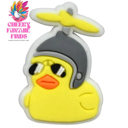 Cute Duck Summer Shoe Charms for Clogs Accessories Charms Clogs Bubble Slides Shoe DIY Shoe Decoration Charms Kids Party Gift - Cheeky Fantail Finds