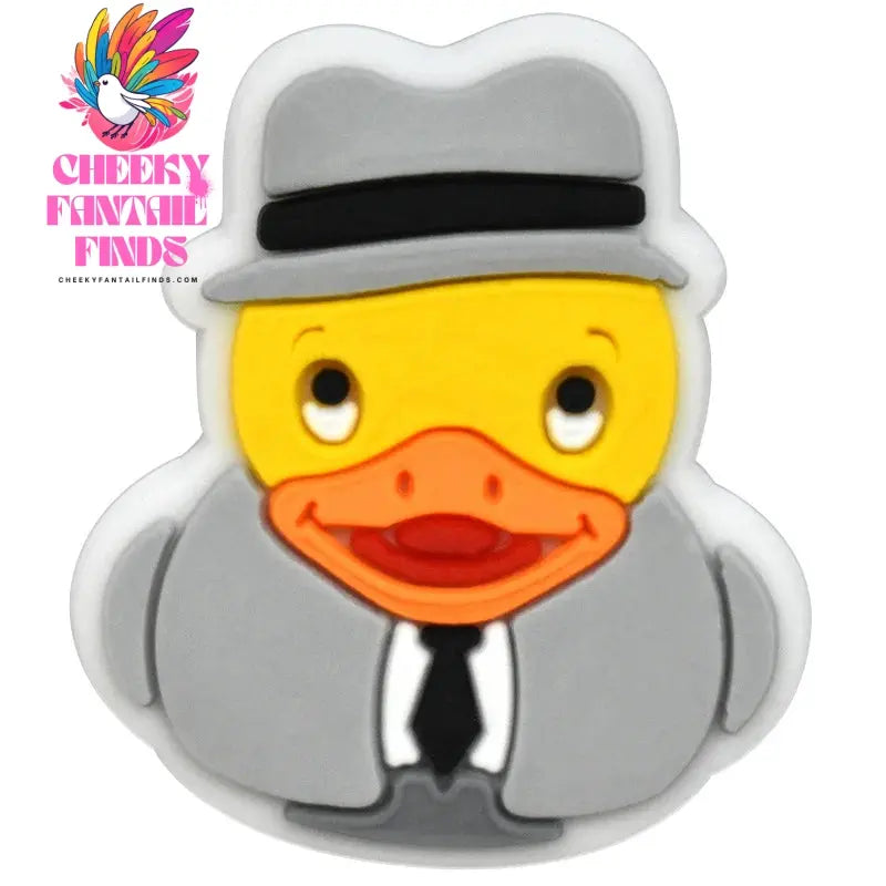 Cute Duck Summer Shoe Charms for Clogs Accessories Charms Clogs Bubble Slides Shoe DIY Shoe Decoration Charms Kids Party Gift - Cheeky Fantail Finds