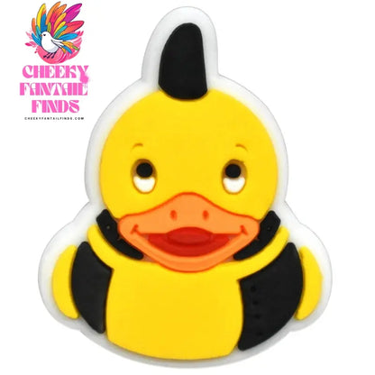 Cute Duck Summer Shoe Charms for Clogs Accessories Charms Clogs Bubble Slides Shoe DIY Shoe Decoration Charms Kids Party Gift - Cheeky Fantail Finds
