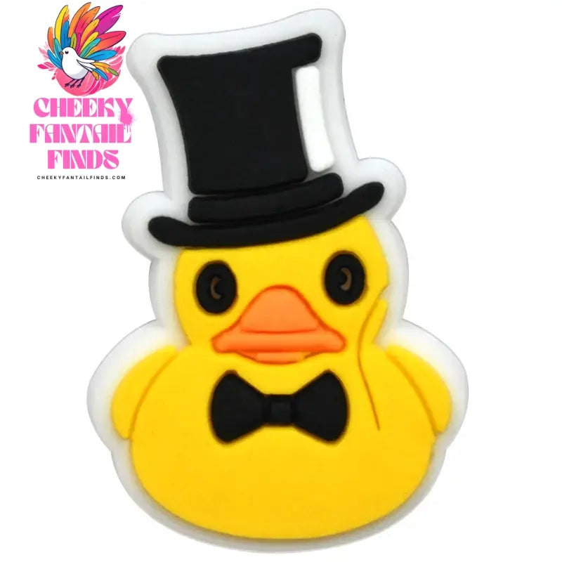 Cute Duck Summer Shoe Charms for Clogs Accessories Charms Clogs Bubble Slides Shoe DIY Shoe Decoration Charms Kids Party Gift - Cheeky Fantail Finds