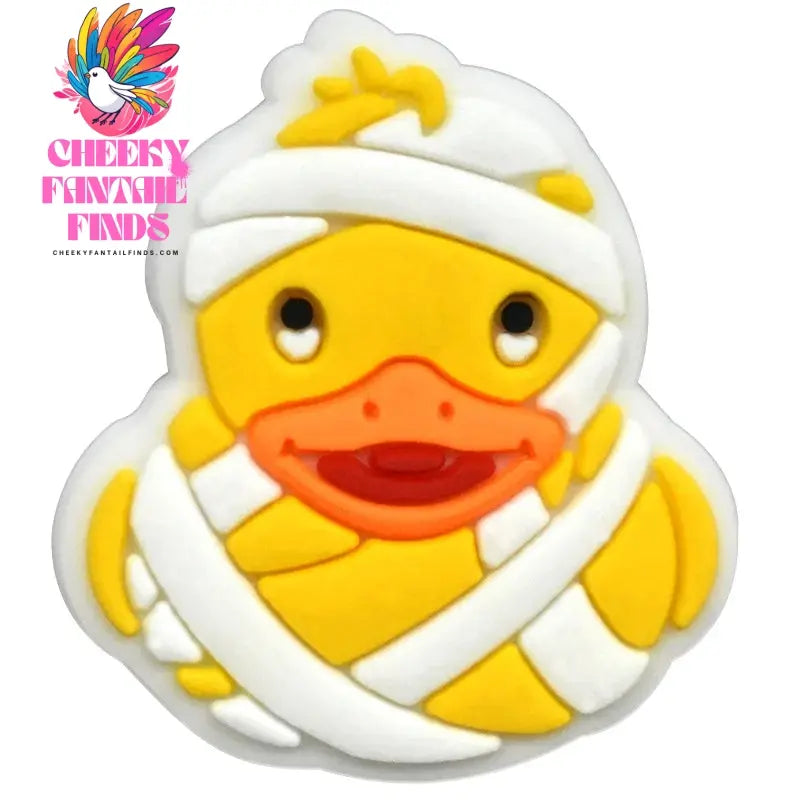 Cute Duck Summer Shoe Charms for Clogs Accessories Charms Clogs Bubble Slides Shoe DIY Shoe Decoration Charms Kids Party Gift - Cheeky Fantail Finds