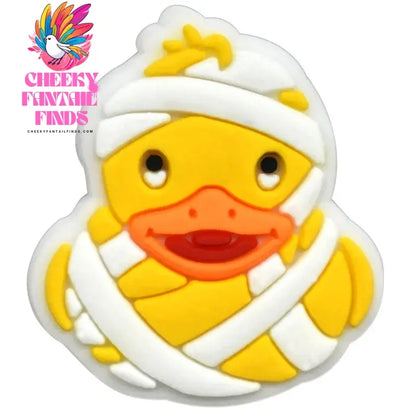 Cute Duck Summer Shoe Charms for Clogs Accessories Charms Clogs Bubble Slides Shoe DIY Shoe Decoration Charms Kids Party Gift - Cheeky Fantail Finds