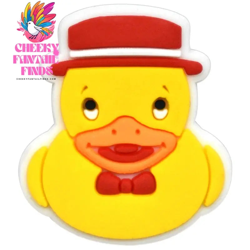 Cute Duck Summer Shoe Charms for Clogs Accessories Charms Clogs Bubble Slides Shoe DIY Shoe Decoration Charms Kids Party Gift - Cheeky Fantail Finds