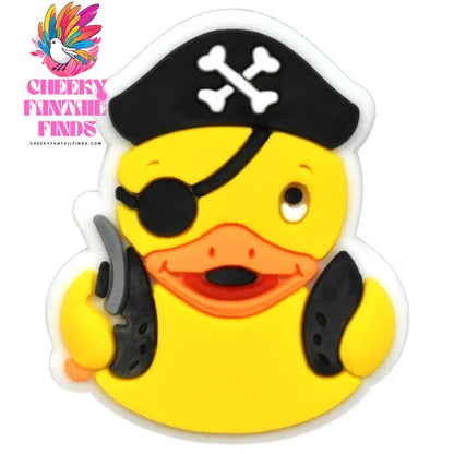 Cute Duck Summer Shoe Charms for Clogs Accessories Charms Clogs Bubble Slides Shoe DIY Shoe Decoration Charms Kids Party Gift - Cheeky Fantail Finds