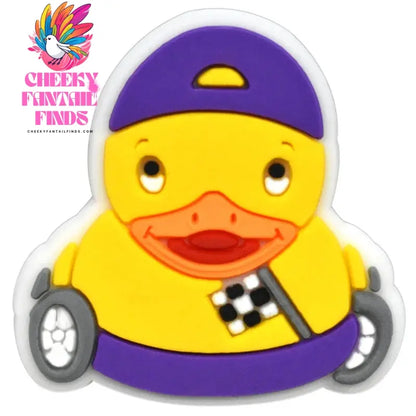 Cute Duck Summer Shoe Charms for Clogs Accessories Charms Clogs Bubble Slides Shoe DIY Shoe Decoration Charms Kids Party Gift - Cheeky Fantail Finds