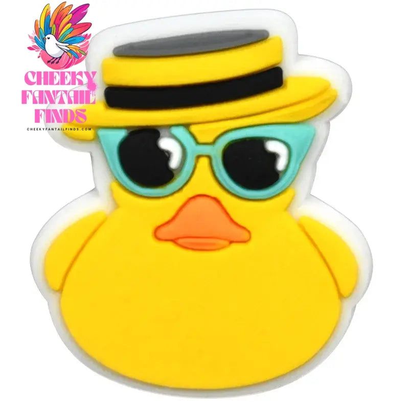 Cute Duck Summer Shoe Charms for Clogs Accessories Charms Clogs Bubble Slides Shoe DIY Shoe Decoration Charms Kids Party Gift - Cheeky Fantail Finds