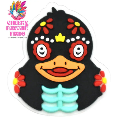 Cute Duck Summer Shoe Charms for Clogs Accessories Charms Clogs Bubble Slides Shoe DIY Shoe Decoration Charms Kids Party Gift - Cheeky Fantail Finds