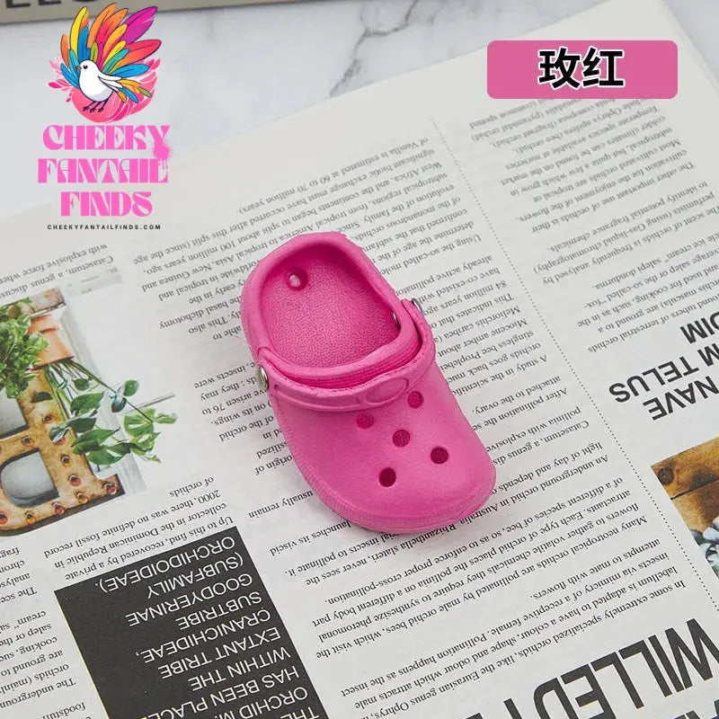 Cute Simulated Mini Shoes Charms for Clogs Sandals Decorations Charms Accessories Womens Girls Mens Funny Shoes Decor Gifts Cheeky Fantail Finds