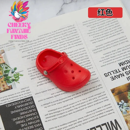 Cute Simulated Mini Shoes Charms for Clogs Sandals Decorations Charms Accessories Womens Girls Mens Funny Shoes Decor Gifts Cheeky Fantail Finds