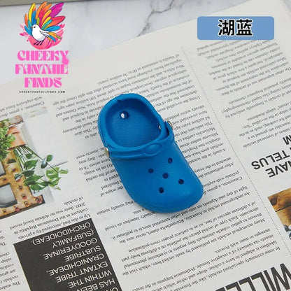 Cute Simulated Mini Shoes Charms for Clogs Sandals Decorations Charms Accessories Womens Girls Mens Funny Shoes Decor Gifts Cheeky Fantail Finds