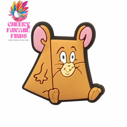 Cute Tom and Jerry Series Shoe Charms Set For Clogs Bogg Bag Bubble Slides Sandals PVC Shoe Decorations Beach Bag Accessories Cheeky Fantail Finds