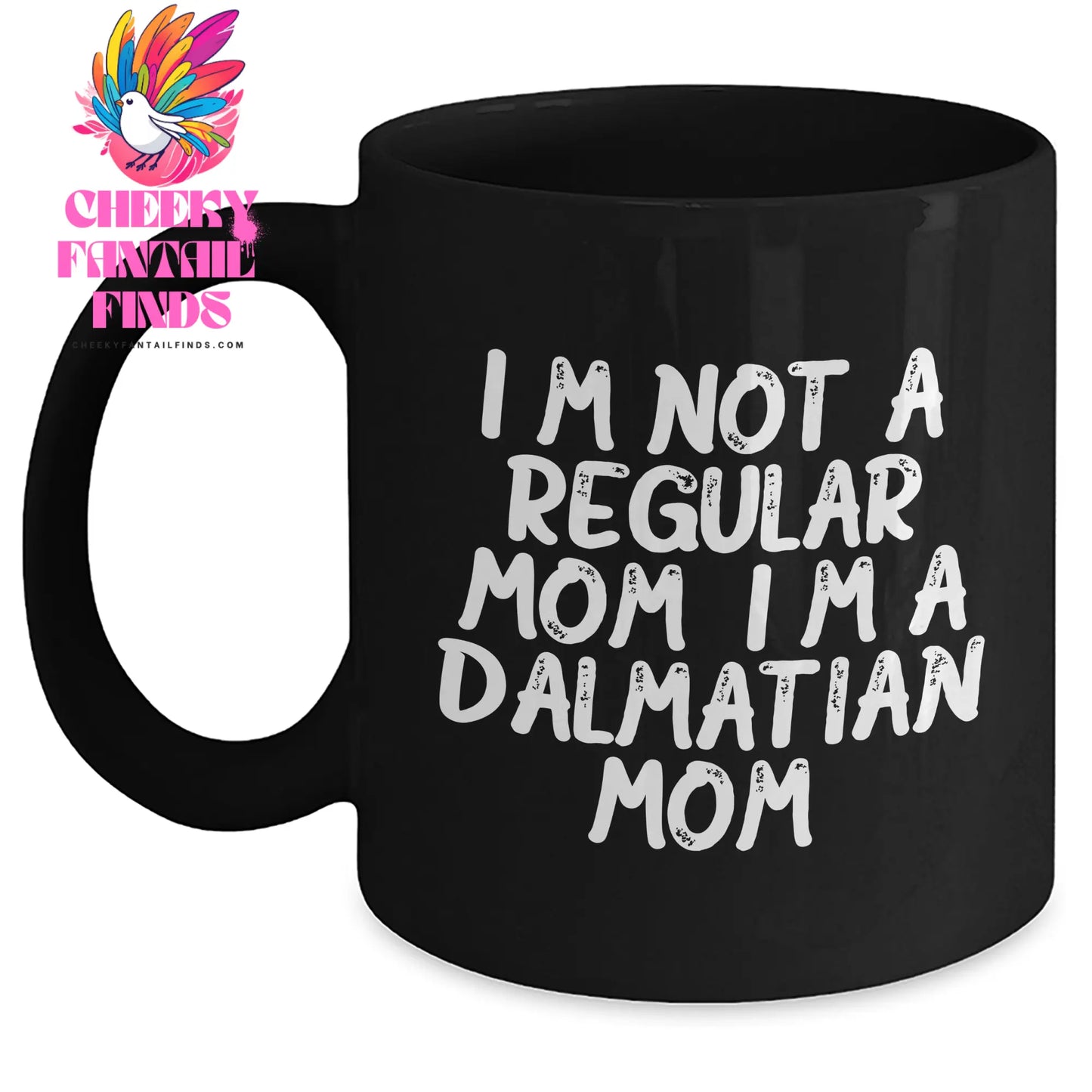 Dalmatian Mom Coffee Mug Funny Gifts for Dad from Family, Unique Father's Day Present for Him - Main