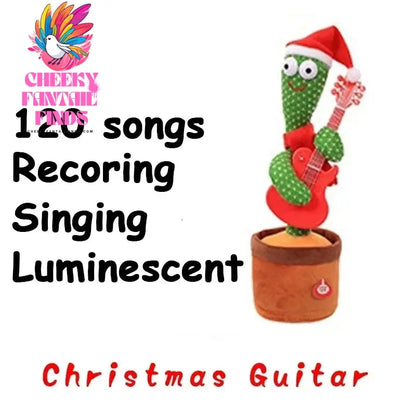 Dancing and Talking Cactus Toy Sunshine Cactus Children's Electronic Plush Toy with 120 Songs Children's Birthday Gifts Cheeky Fantail Finds