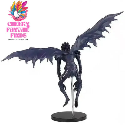 Death Note Anime Figures Statue Ryuk Rem 23CM PVC Action Figureine Movie Collection Model Toys For Boys Gift Cheeky Fantail Finds