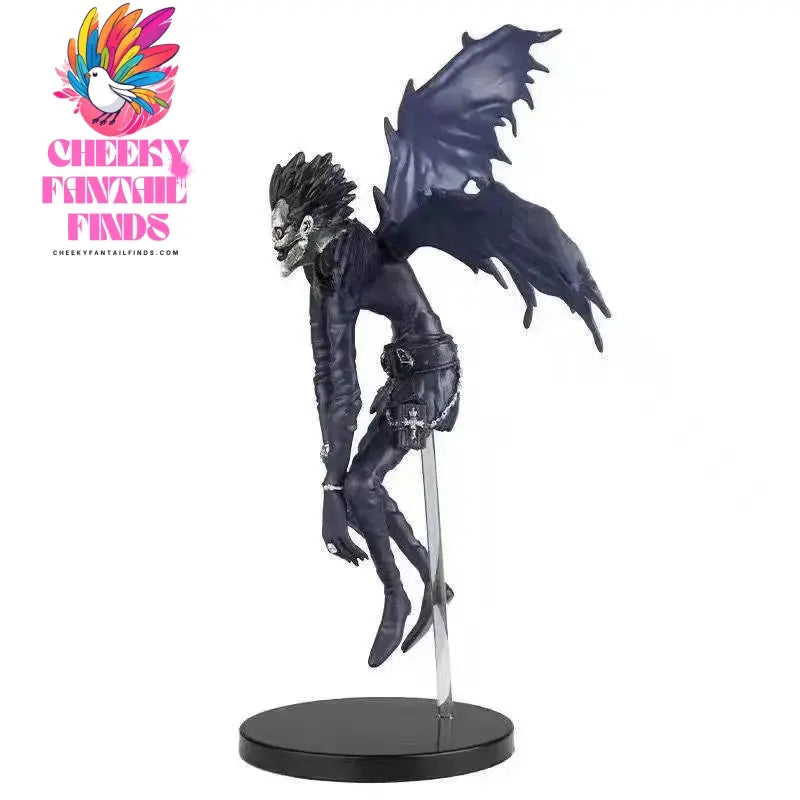 Death Note Anime Figures Statue Ryuk Rem 23CM PVC Action Figureine Movie Collection Model Toys For Boys Gift Cheeky Fantail Finds