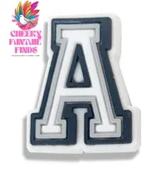 Decorations Removable Accessories PVC Letters Shoe Buckle Cheeky Fantail Finds