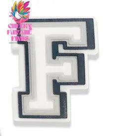 Decorations Removable Accessories PVC Letters Shoe Buckle Cheeky Fantail Finds