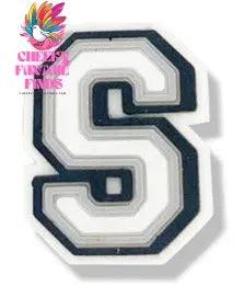 Decorations Removable Accessories PVC Letters Shoe Buckle Cheeky Fantail Finds