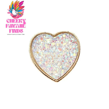 Diy Ornament Accessories Love Heart Bow Tie Gem Removable Shoe Ornament Shoe Buckle Cheeky Fantail Finds
