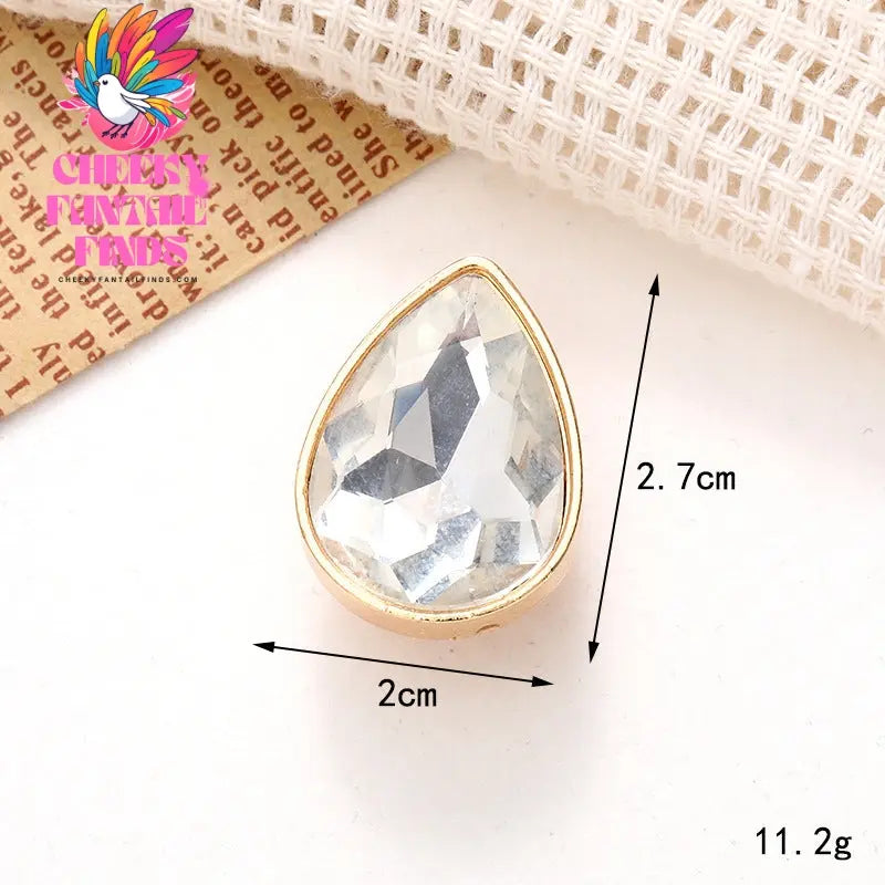 Diy Ornament Accessories Love Heart Bow Tie Gem Removable Shoe Ornament Shoe Buckle Cheeky Fantail Finds