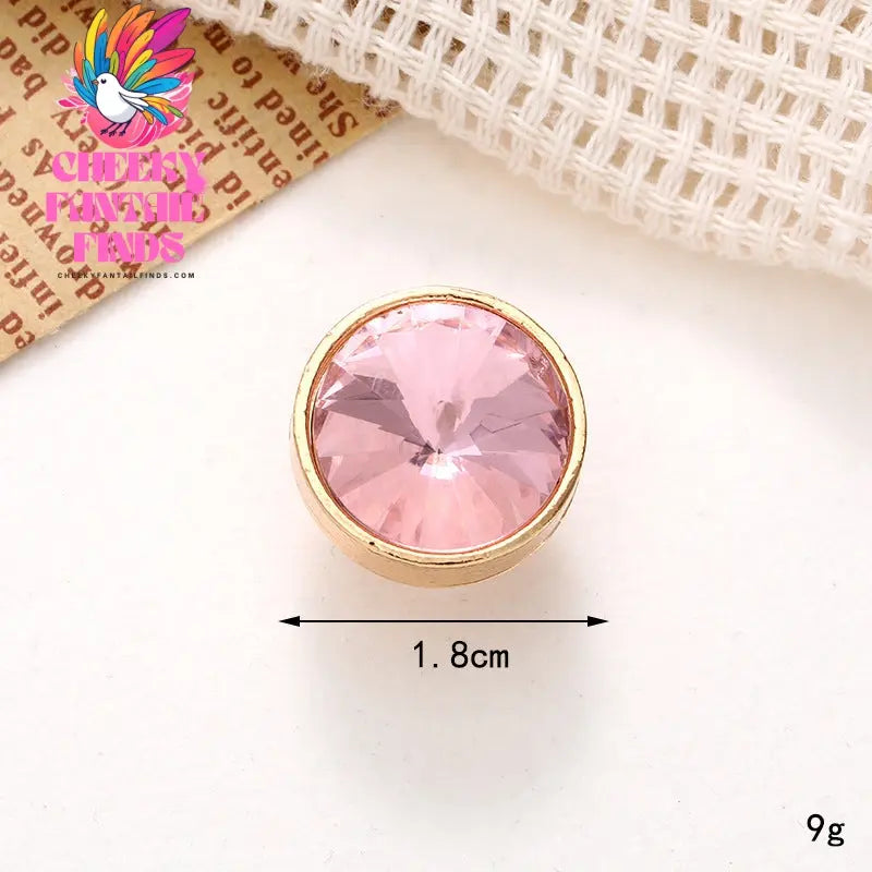 Diy Ornament Accessories Love Heart Bow Tie Gem Removable Shoe Ornament Shoe Buckle Cheeky Fantail Finds