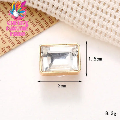 Diy Ornament Accessories Love Heart Bow Tie Gem Removable Shoe Ornament Shoe Buckle Cheeky Fantail Finds