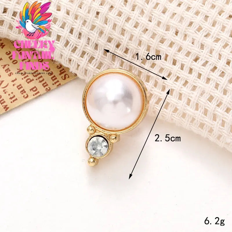 Diy Ornament Accessories Love Heart Bow Tie Gem Removable Shoe Ornament Shoe Buckle Cheeky Fantail Finds