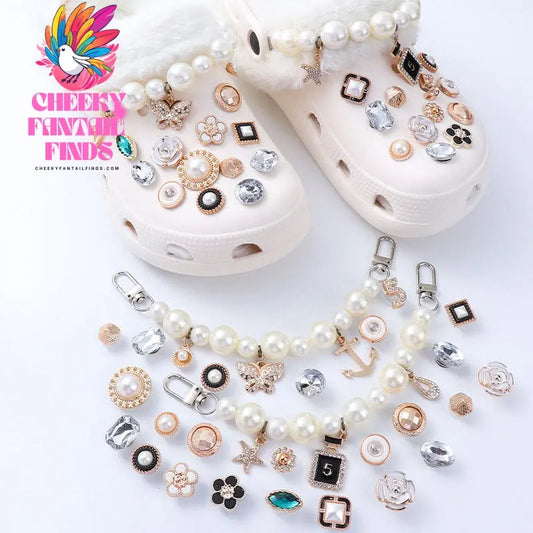 Dongdong Shoe Accessories DIY Buckle Decorative Accessories Cheeky Fantail Finds