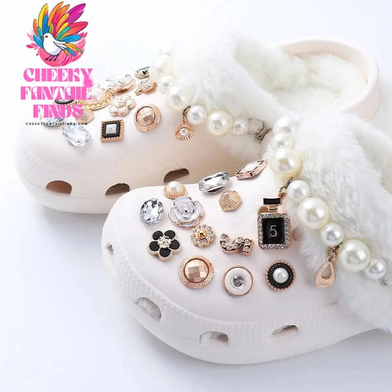 Dongdong Shoe Accessories DIY Buckle Decorative Accessories Cheeky Fantail Finds