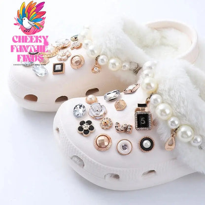 Dongdong Shoe Accessories DIY Buckle Decorative Accessories Cheeky Fantail Finds