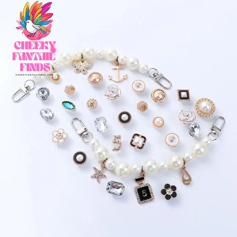 Dongdong Shoe Accessories DIY Buckle Decorative Accessories Cheeky Fantail Finds