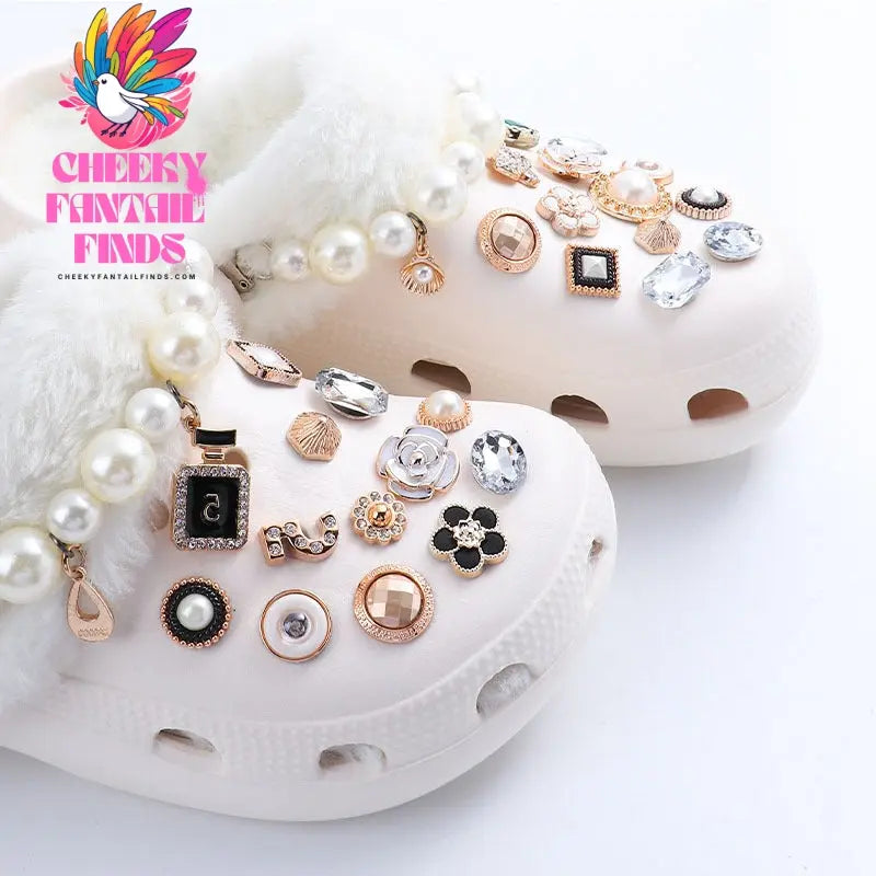 Dongdong Shoe Accessories DIY Buckle Decorative Accessories Cheeky Fantail Finds