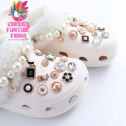Dongdong Shoe Accessories DIY Buckle Decorative Accessories Cheeky Fantail Finds