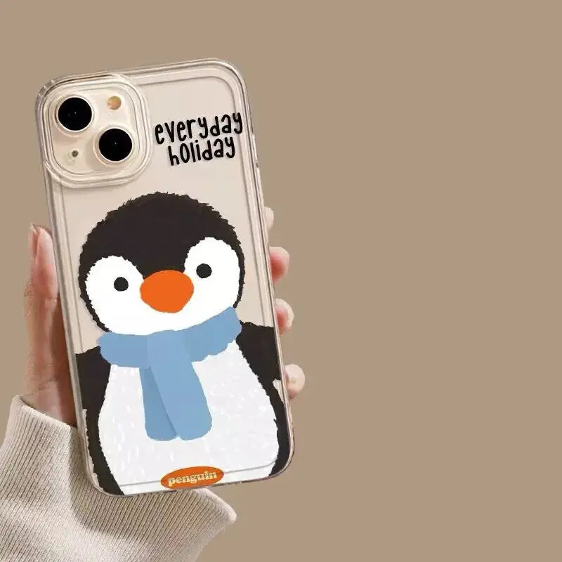 Doodle Angry Cat Case for Iphone 13 16 Pro Max 11 12 14 15 Pro Max 7 8 Plus 13 Mini XS XR SE 2022 13Pro Back Cover Clear Fundas Cheeky Fantail Finds