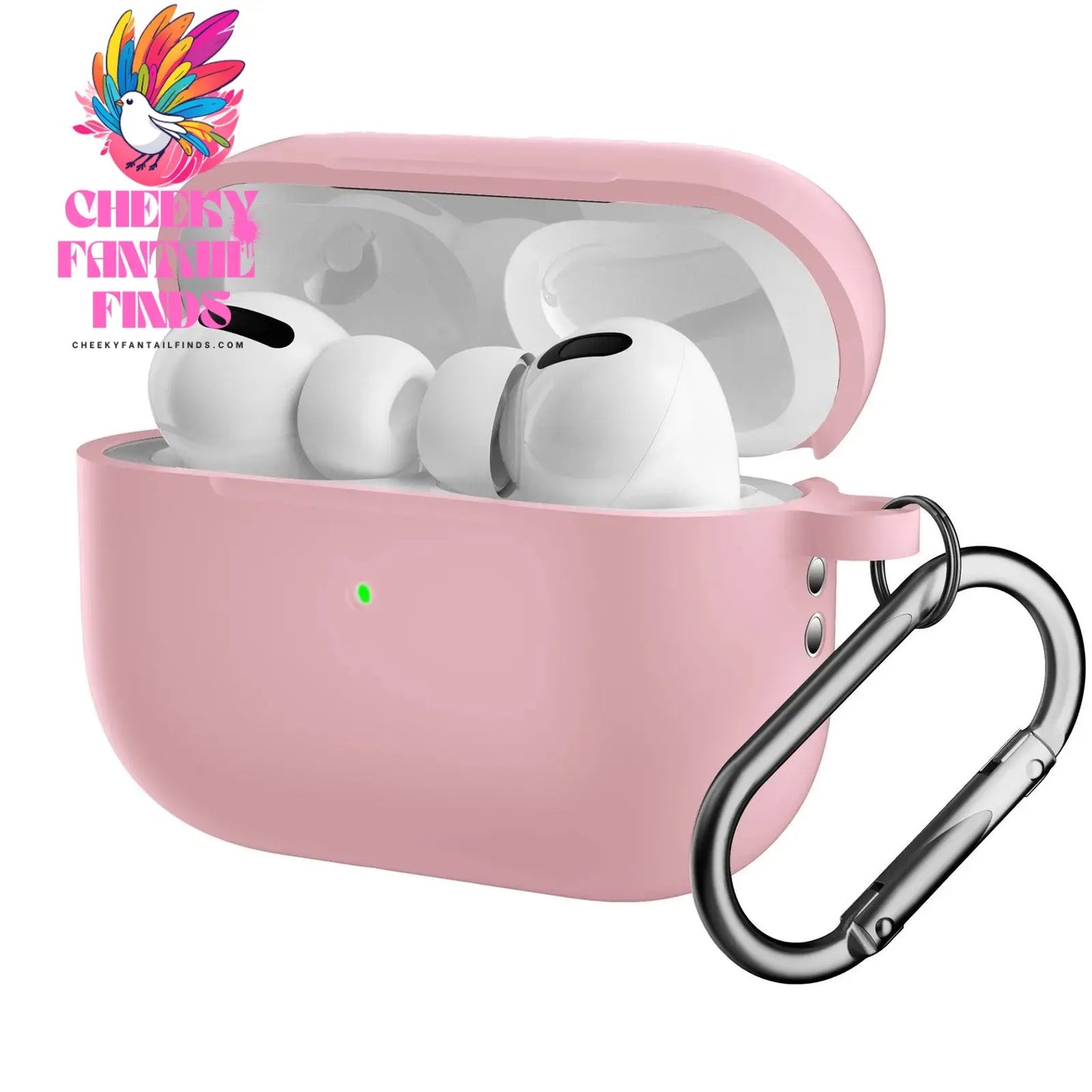 Earphones Portable Storage Case For Airpod Pro 2 Bluetooth Headphone Case Silicone Case Headphone Accessories Protective Box Cheeky Fantail Finds